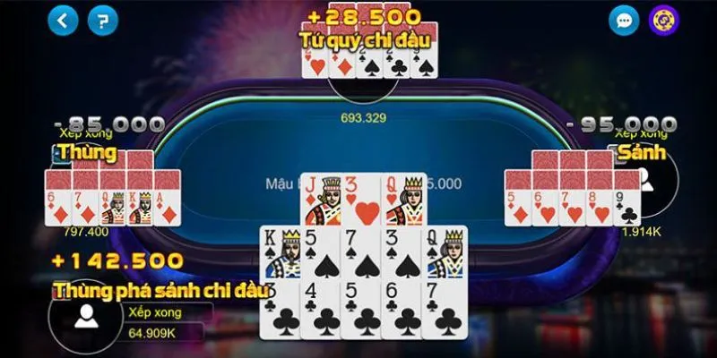 Tính tiền trong mậu binh cũng là một điểm thú vị