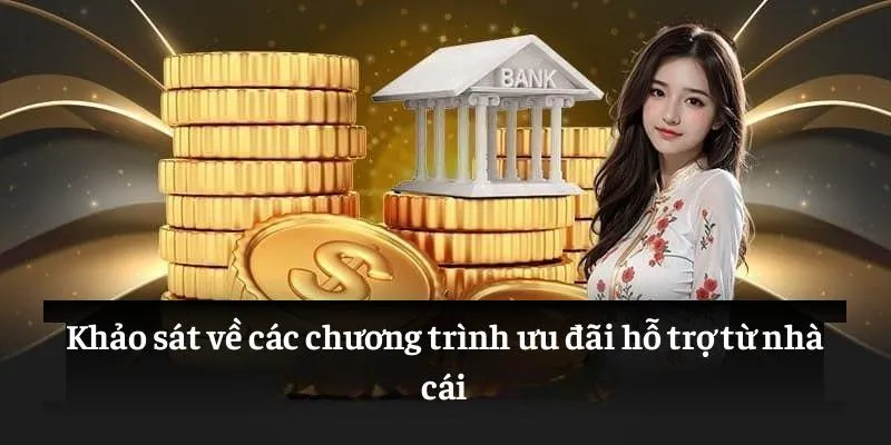 Khảo sát về các chương trình ưu đãi hỗ trợ từ nhà cái