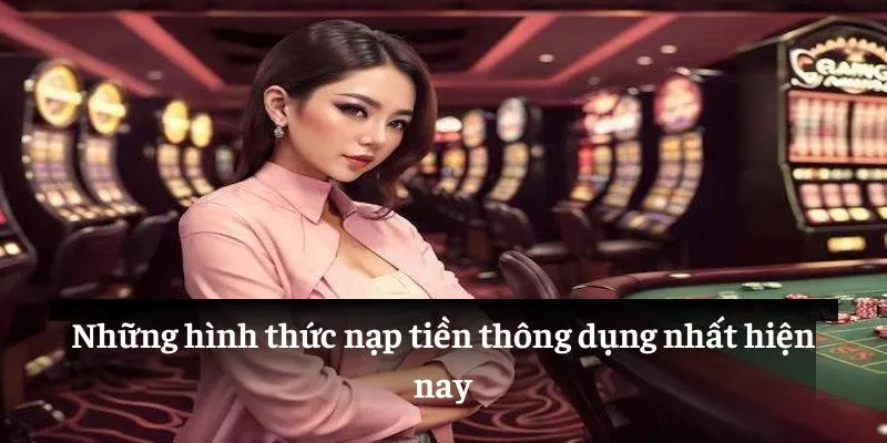 Những hình thức nạp tiền thông dụng nhất hiện nay